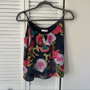 Lush Floral Swing Tank Top